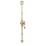 Verrou en applique 3 points -  bouton - droite - vega 502000 jpm