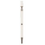 Verrou en applique - pour porte ou fentre - aluminium - blanc - 6941 la croise ds