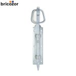 Verrou en applique -  tige carre et anneau - longueur 300 mm torbel