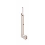 Verrou en applique - verrouillage par cl - aluminium - 250 mm - 6972 la croise ds