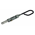 Verrou baonnette en applique -  souder - tige de 16 x 300 mm bricozor