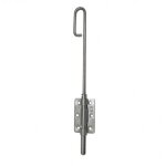 Verrou baonnette en inox 316 bross - diamtre 14 mm - 14x300 mm torbel