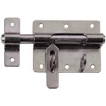 Verrou de box - porte - cadenas - 14mm - bricozor abus