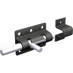 Verrou de box renforc - fonte et acier - cadenassable - pne 16 mm mantion