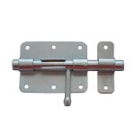 Verrou de box - zingu� blanc - p�ne de 8 mm bourg industries