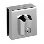 Verrou cavalier de miroiterie � cylindre - 1435 assa abloy