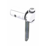 Verrou entrebilleur haute scurit de fentre  cl block?air - blanc - s'entrouvrant socona