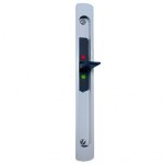 Verrou � levier 6401 pour coulissant aluminium - tfc laqu� blanc assa abloy