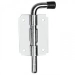 Verrou pistolet en applique - acier zingué - 80x60 - tige 12mm torbel Verrou pistolet en applique - acier zingué - 80x60 - tige 12mm torbel