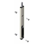 Verrou  pose en feuillure - aluminium - 260 mm - argent - dator 6840 la croise ds