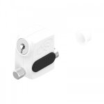 Verrou semi automatique - pour baie coulissante - 2590 - blanc la croise ds