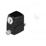 Verrou semi automatique - pour baie coulissante - 2590 - noir la croise ds