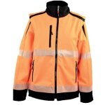 Veste softshell apollo avec manches amovibles - haute visibilité - orange - s kiplay Veste softshell apollo avec manches amovibles - haute visibilité - orange - s kiplay