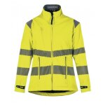 Veste softshell femme - haute visibilit - jaune - s - amazone t2s