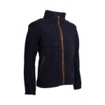 Veste de travail 100% polaire noir et orange koala s coverguard