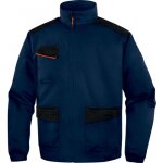 Veste de travail mach 1 bleu - 3 poches - poignes lastiqus - l delta plus