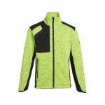 Veste de travail - renfort en softshell - jaune fluo - m north ways Veste de travail - renfort en softshell - jaune fluo - m north ways