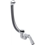 Vidage automatique de baignoire chrom flexaplus hansgrohe