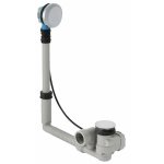 Vidage automatique de baignoire chrom geberit