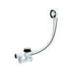 Vidage baignoire universel nf - à câble 650 mm - siphon orientable valentin Vidage baignoire universel nf - à câble 650 mm - siphon orientable valentin