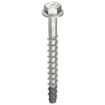 Vis ancrage b�ton filetage partiel multi - monti plus ss inox a4 10 x 65 mm - x25 heco