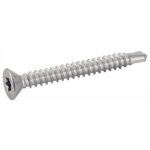 Vis autoperceuse à tôle - tête fraisée - torx - inox a2 - 4, 8x70 - b200 acton Vis autoperceuse à tôle - tête fraisée - torx - inox a2 - 4, 8x70 - b200 acton