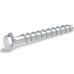 Vis b�ton t�te hexagonale acier zingu� lamellaire r - hlx - 12, 7x80mm b50 rawl