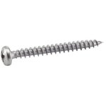 Vis � bois agglom�r� - t�te cylindrique - pozidriv - inox a4 - 5x60 - b100 acton