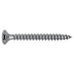 Vis à bois aggloméré tête fraisée - pozidriv - inox a2 - filetage total - 3, 5x30 b200 acton Vis à bois aggloméré tête fraisée - pozidriv - inox a2 - filetage total - 3, 5x30 b200 acton