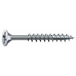 Vis � bois - filetage partiel pozidriv - 4x50 mm - 500 pi�ces - wirox spax