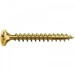 Vis  bois - filetage total pz1 - 3x12 mm - 1000 pices - yellox spax