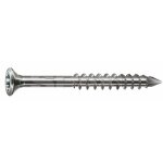 Vis  bois inox - pour bardage bois - 4x40 - 100 pices - spax faade spax