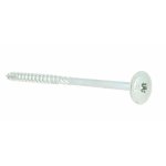 Vis � bois - t�te disque - torx - zingu� blanc - construction en bois - 6 x 60 mm vking