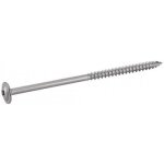 Vis � bois t�te large plate inox a2 filetage partiel - empreinte torx t40 8x200b50 acton