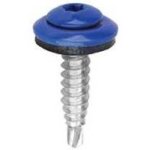 Vis de couturage acier - 4, 9x20mm - b100 - torx - blanc ral 9010 - belvis bois etanco