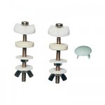 Vis de fixations pour r�servoir de wc siamp (jeu de 2) wirquin pro