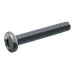 Vis mtaux tte cylindrique - pozidriv - inox a2 - 5x40mm - boite 200 acton