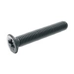 Vis mtaux tte fraise pozidriv - inox a2 - 6x80mm - boite 100 acton