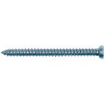 Vis de montage de chssis vitrs - tte fraise - acier zingu - 7, 5 x 182 mm - ffs fischer