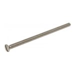 Vis seule pour poign�e de porte - 4x80 mm - acier nickel� - par 50 hoppe