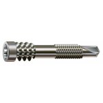 Vis terrasse bois sur lambourde aluminium - inox - 5 x 44 - par 100 spax