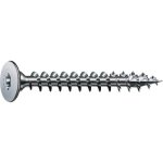 Vis � t�te disque plate large - torx - 4x16 mm - acier nickel� spax