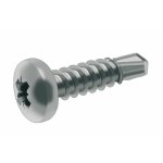 Vis  tle - tte cylindrique - filetage total - 3, 9x12, 7 mm - 200 pices acton