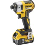 Visseuse  chocs xr 18v - 5 ah dcf887p2 - qw - 2 batteries chargeur - coffet tstak dewalt