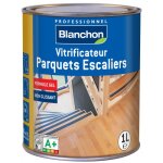 Vitrificateur - acryl - polyurthane - parquets escaliers - satin - 1l blanchon