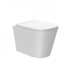 Wc suspendu sans bride - carr - 350 x 365 x 480 mm - belvoye kramer