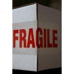 Adhsif pvc blanc impression fragile 48 mm x 100 m 33 my rsf48100