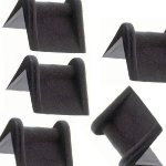 Angle protection plastique noir 25 x 25 mm ep25