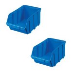 Bac  bec plastique bleu 460 x 305 x 175 mm bapla280