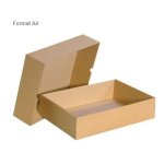 Boîte cloche kraft 305 x 215 x 52 mm pc10 bc30215 Boîte cloche kraft 305 x 215 x 52 mm pc10 bc30215